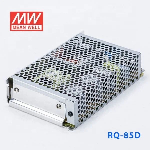 RQ-85D 85W 5V/12V/24V/-12V Withstand 5G vibration test Original Mean well Quad Output Switching  Power Supply