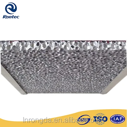 
soundproof material aluminum foam for decoration 
