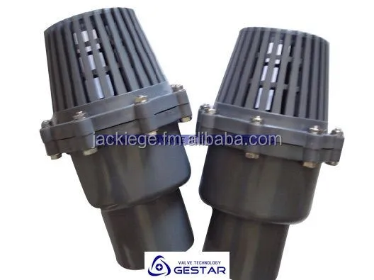 PVC foot valve