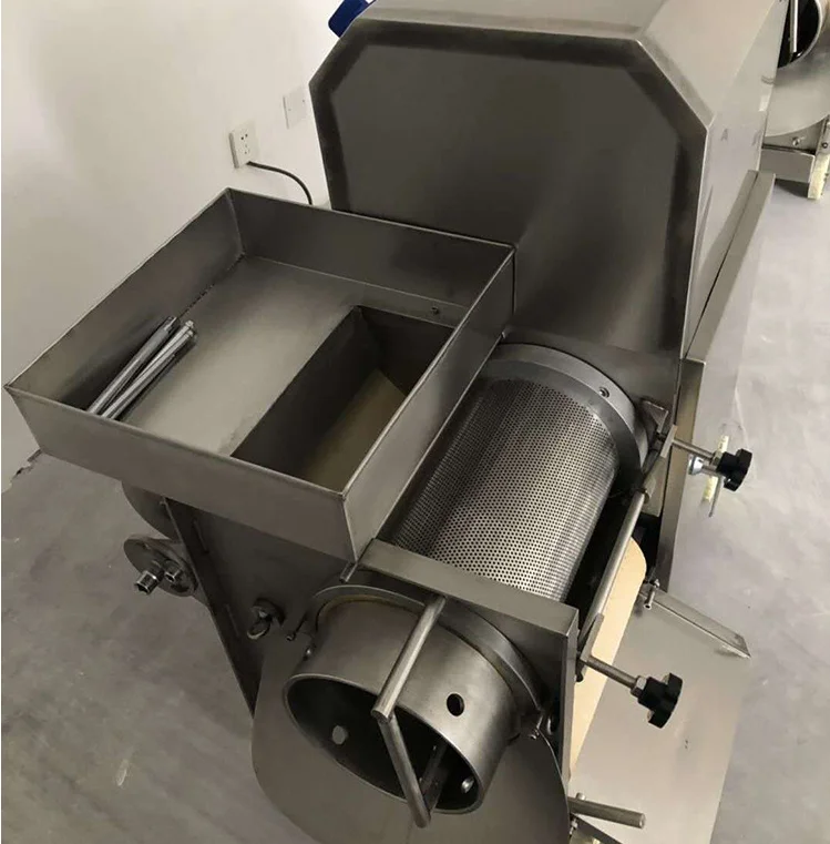 Small commercial fish meat grinder  fish skin removing machine fish meat and bone separator machine