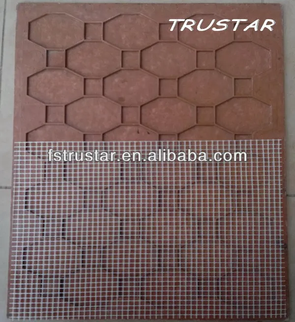 Hot sale Stone mosaic tile fiber backing mesh for stone tiles from foshan TRASTAR