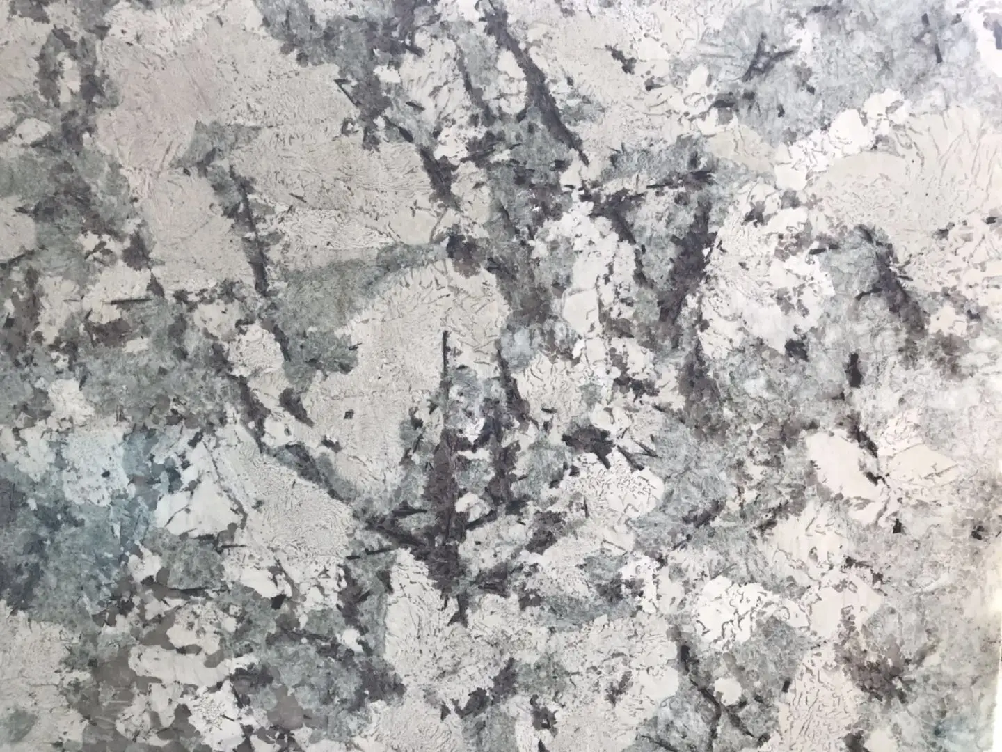 Snow mountain silver fox marble backlit translucent wall fiberglass honeycomb panels