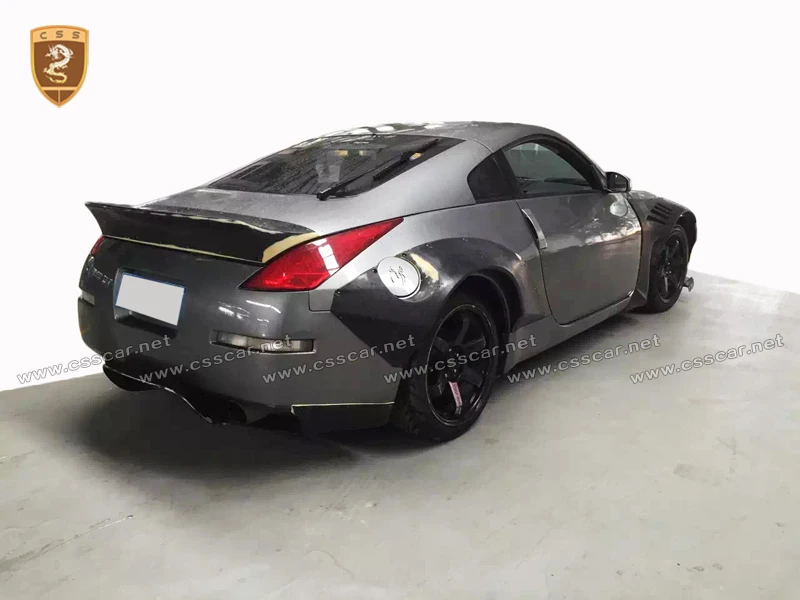 High quality China wholesale body kit for Nissan 350z ro cket buny style