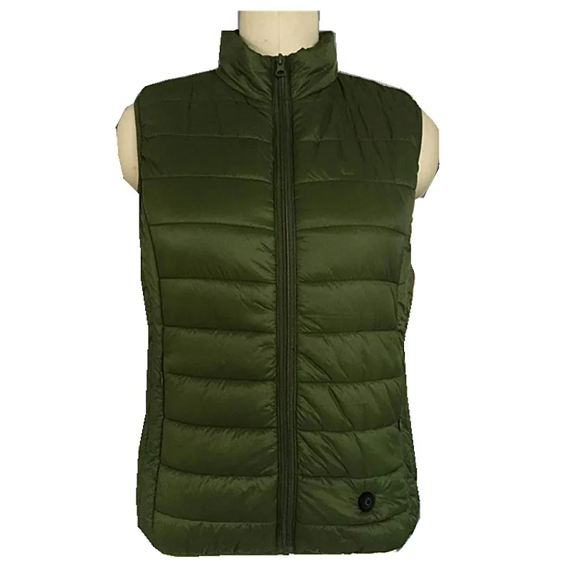 
5V 7.4V Usb Sleeveless Rechargeable Battery Electric Heated Jacket Vest 
