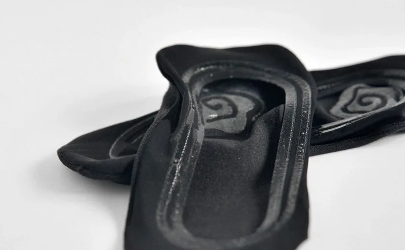 Летние шелковые бесшовные Нескользящие невидимые носки для женщин