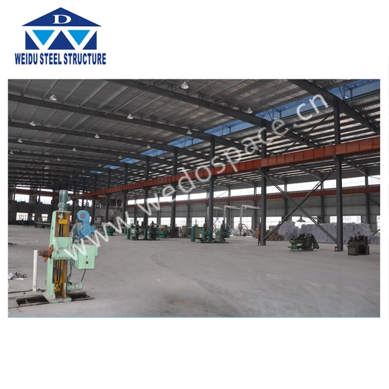 Food Processing Factory Antiseismic Prefabricated Steel Warehouse