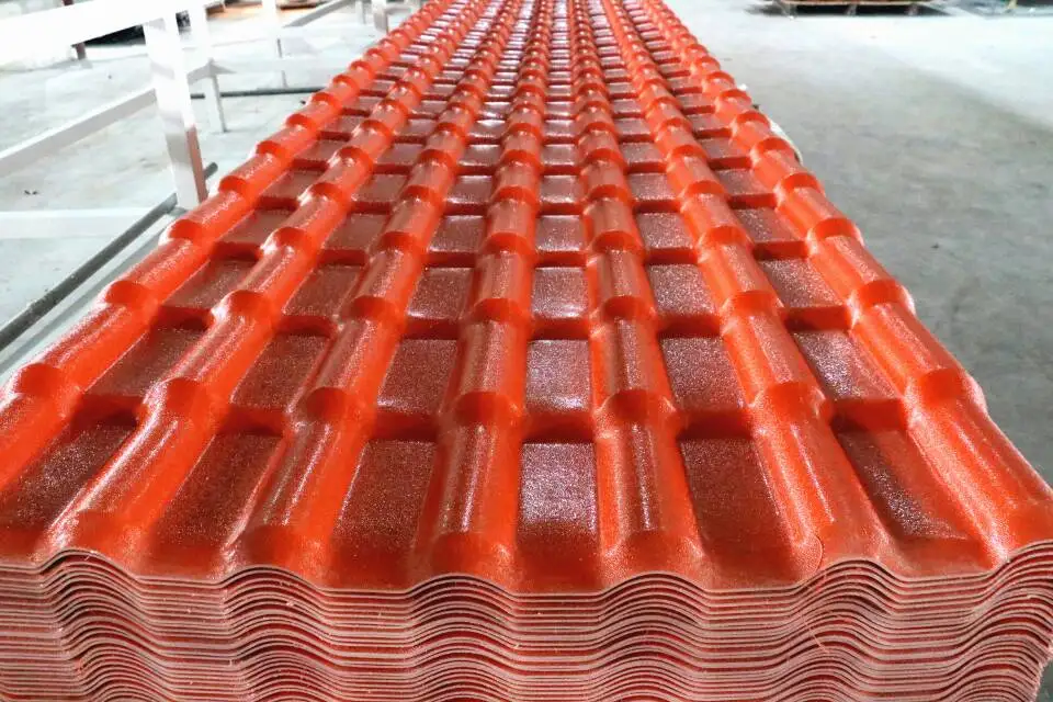 Chinese roof tiles cheap roofing shingles plastic roof tile architectural model material