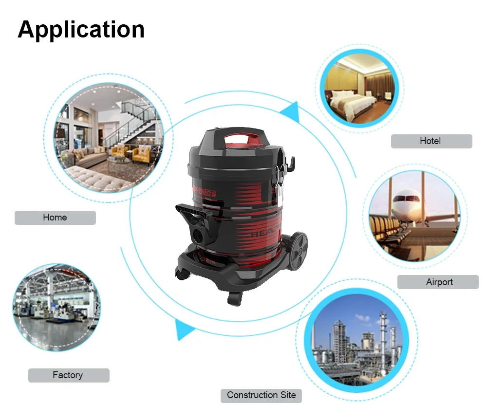 Tank Design Dry Vacuum Cleaner Best Selling Printing SIPPON Ash Vacuum Cleaner Living Room Cleaner Machine Drum Vacuum Cyclone