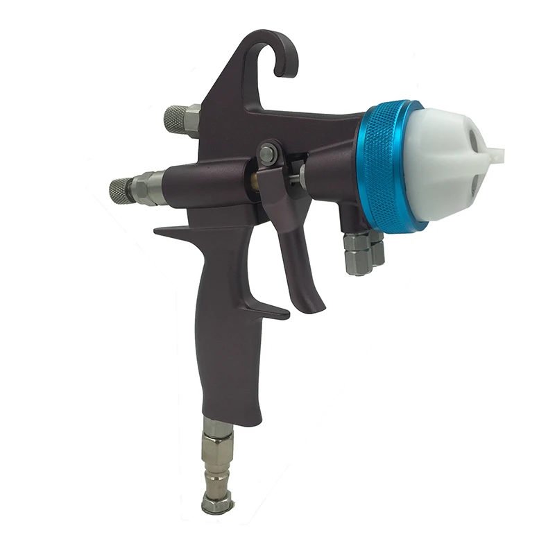 SAT1202 Car Spraying Air Compressor Polyurethane Foam Auto Paint Manual Powder Coating Gun