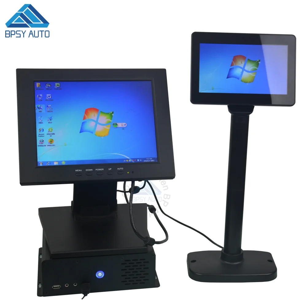 OEM Accept 7 Inch USB LCD Customer Display with LED Backlight