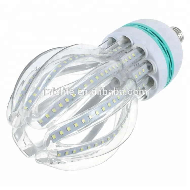 Lotus Shape E27 LED Energy Saving CFL Corn Bulb Lamp Lighting 24W 30W 40W 50W