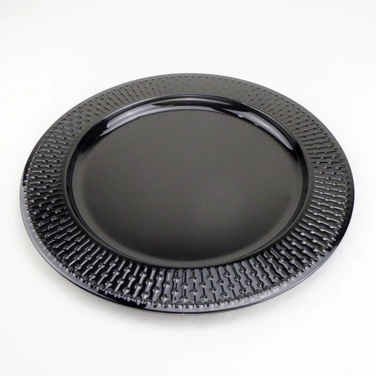 Stainless steel serving tray, decoration plates, restaurant service tray for Christmas/ wedding/ party