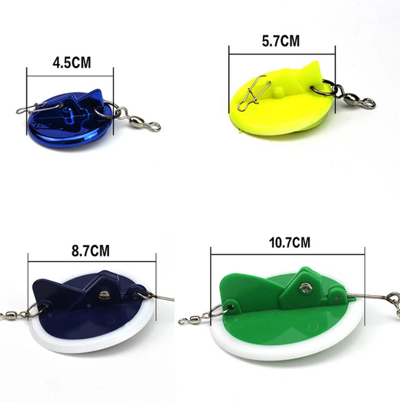 Новый дизайн, пластиковые Троллинговые Аксессуары для рыбалки, круглые соединения с защелкой