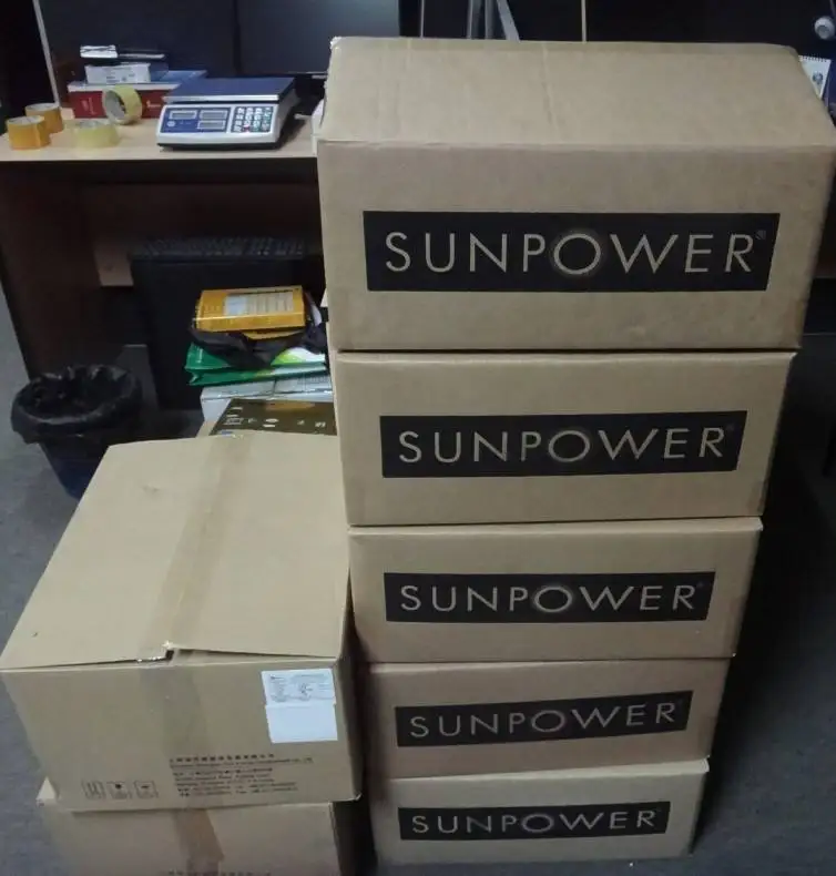 Highest efficiency C60 maxeon sunpower solar cell for flexible solar panels