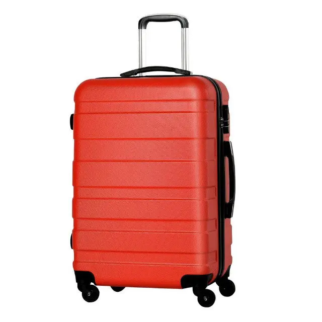 High Quality ABS Trolley carryon Luggage with 4 universal wheel luggage