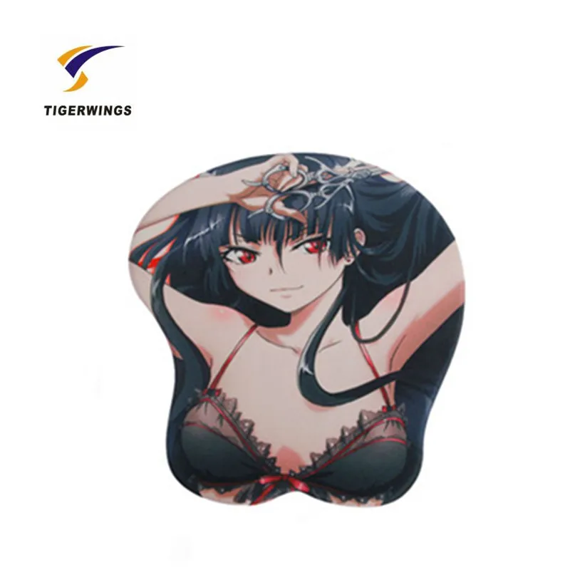 Tigerwings 3d gel mouse pad, anime ass pad/3d sexy carton girl mouse pad