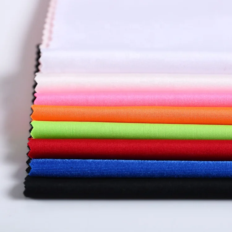 
Poly spandex bright yarn stretch polypropylene fabric warp knit swimwear swimming wear suit fabric 
