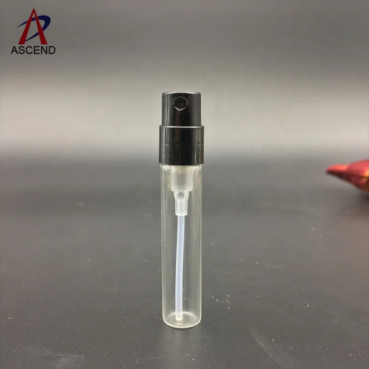 1.5ml 2ml 2.5ml glass vial mini perfume spray bottle glass tube sample bottle