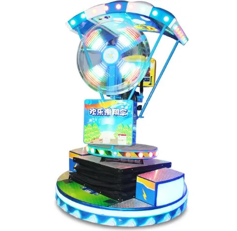 Indoor Amusement  Happy Parachute  Arcade  Kids Driving  simulator Racing Game Machine For Sale