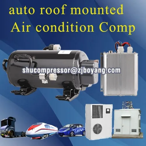 DC powered electric truck sleeper air conditioner Type truck sleeper air conditioner 24V
