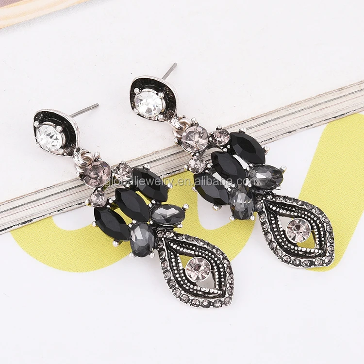 
Vintage Crystal Earring Long Earring Hot Sale Earring 