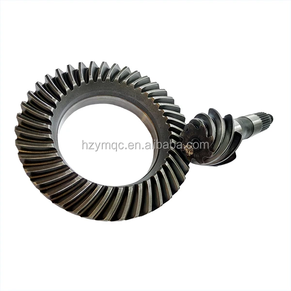 Gleason angle grinder gear with spiral bevel gear in speed reducer