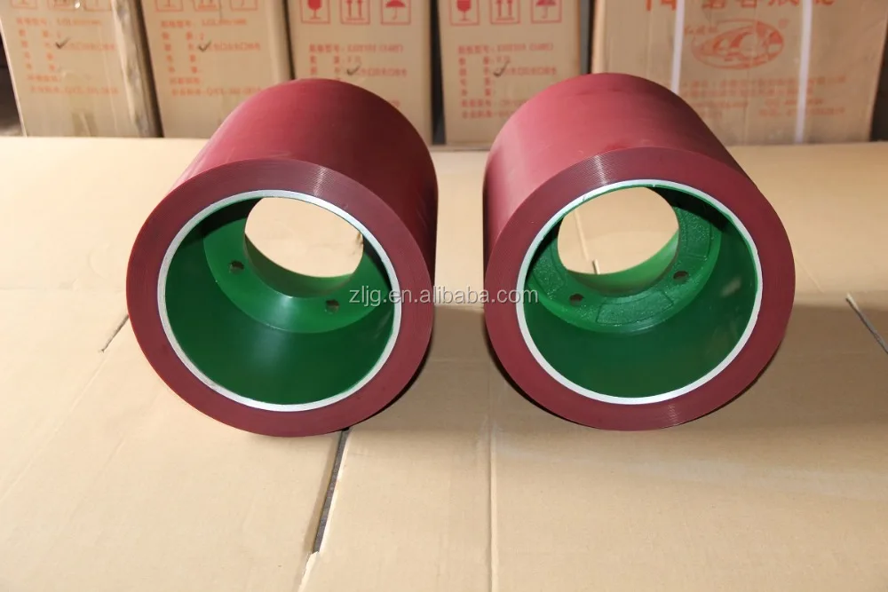 10inch EPDM the fourth generation high wear resistant rubber roller