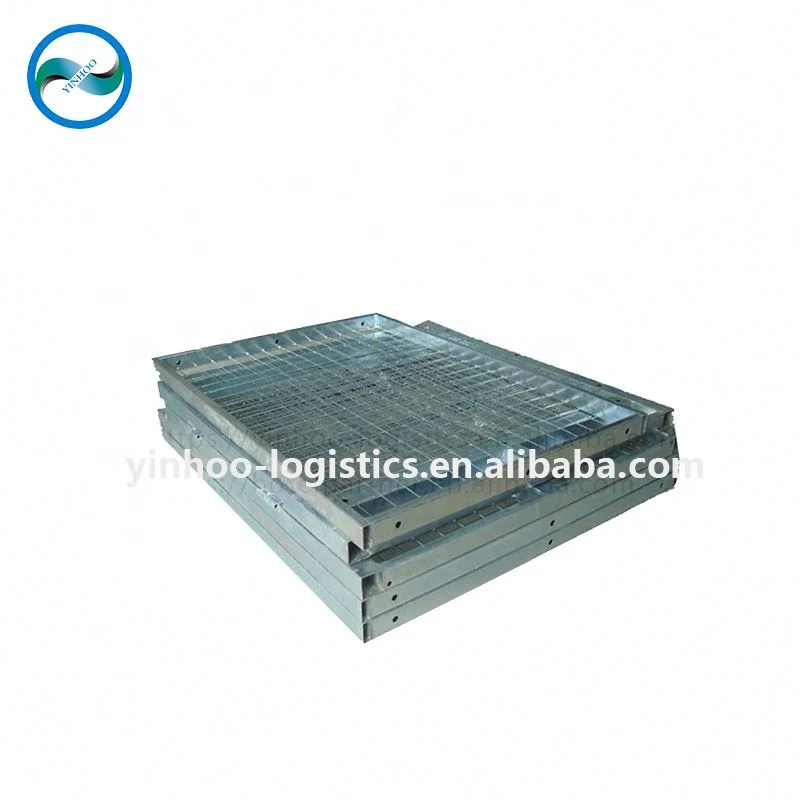 Customized Foldable &Stackable&Lockable Storage Metal Wire Mesh Box/Container