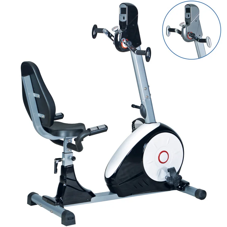 GS-8723R High Quality Commercial Crossfit Gym Equipment Dual Motion Recumbent Bike