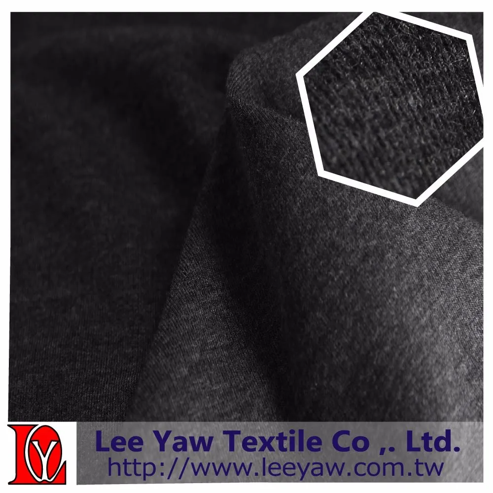 
polyester rayon spandex PONTE DI roma fabric with low pilling 