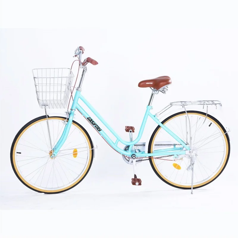 High quality steel frame single speed 26 inch city bike bicycle