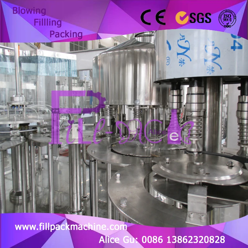 4000BPH CGF серии автоматических бутылку воды линии розлива/оборудование/машины