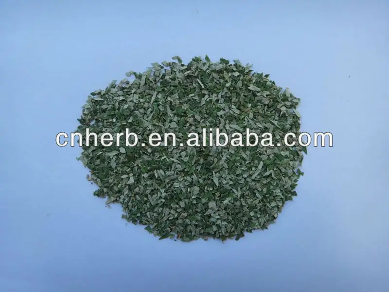 
dried lotus leaf tea bag cut 