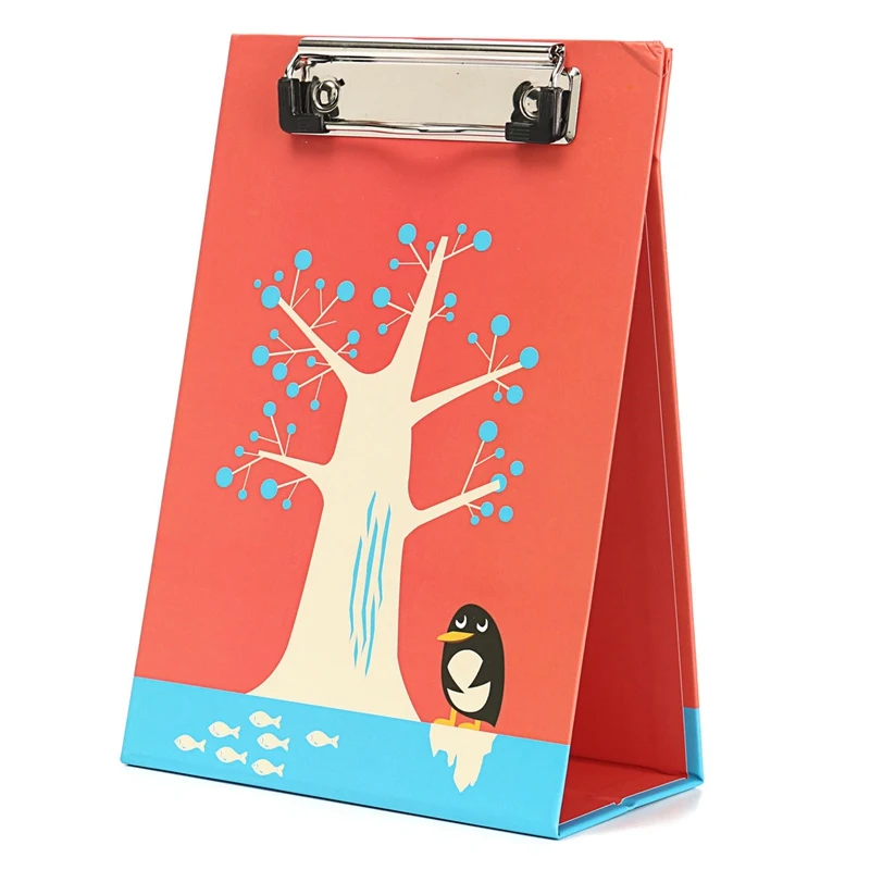 Lovely Cute A5 Paper Stand Plywood Clipboard File Writing Pad For Restaurant Office Stationery Supply Cardboard Holder