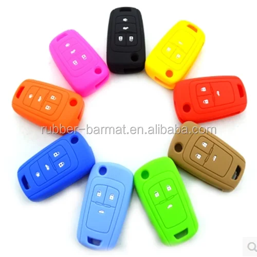 Custom Various Car Logo Models Remote Control Key Case Silicone Car Key Cover