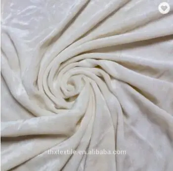 Velvet Fabric  Bamboo Velour Fabric Wholesale  For Babyr Blanket Dress Jacket