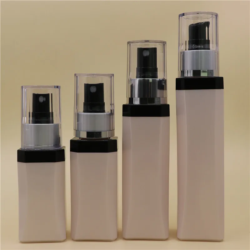 
60ml square plastic PETG liquid spray bottle 