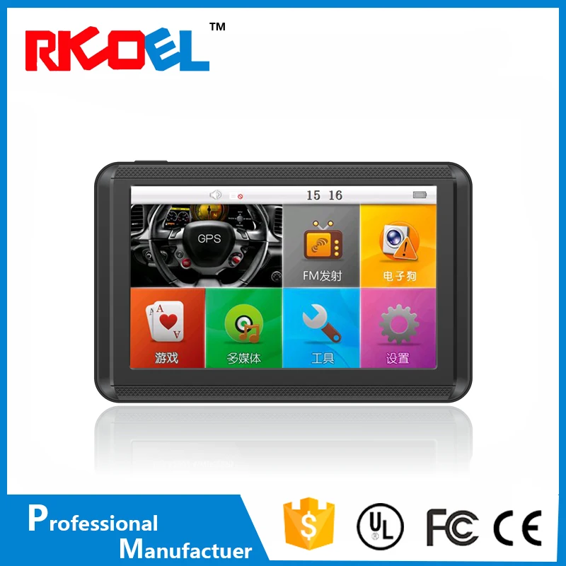 Горячие продукты Android4.4 GPS Навигатор Портативный Android GPS Навигации