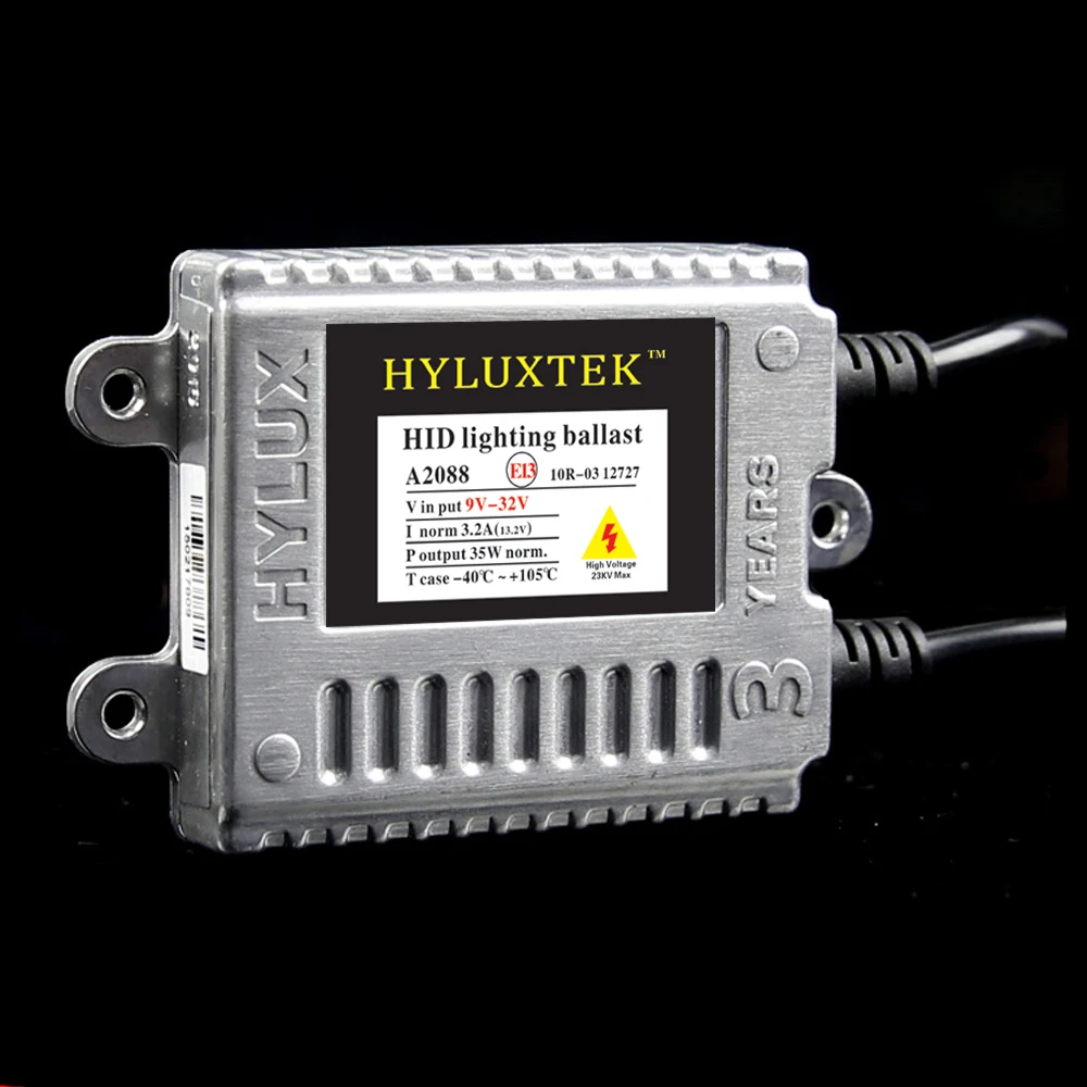 Hylux HID Ballast AC 12v 24v HYLUX A2088 Fast Start HID Ballast 35W Slim HID Ballast for Car Truck