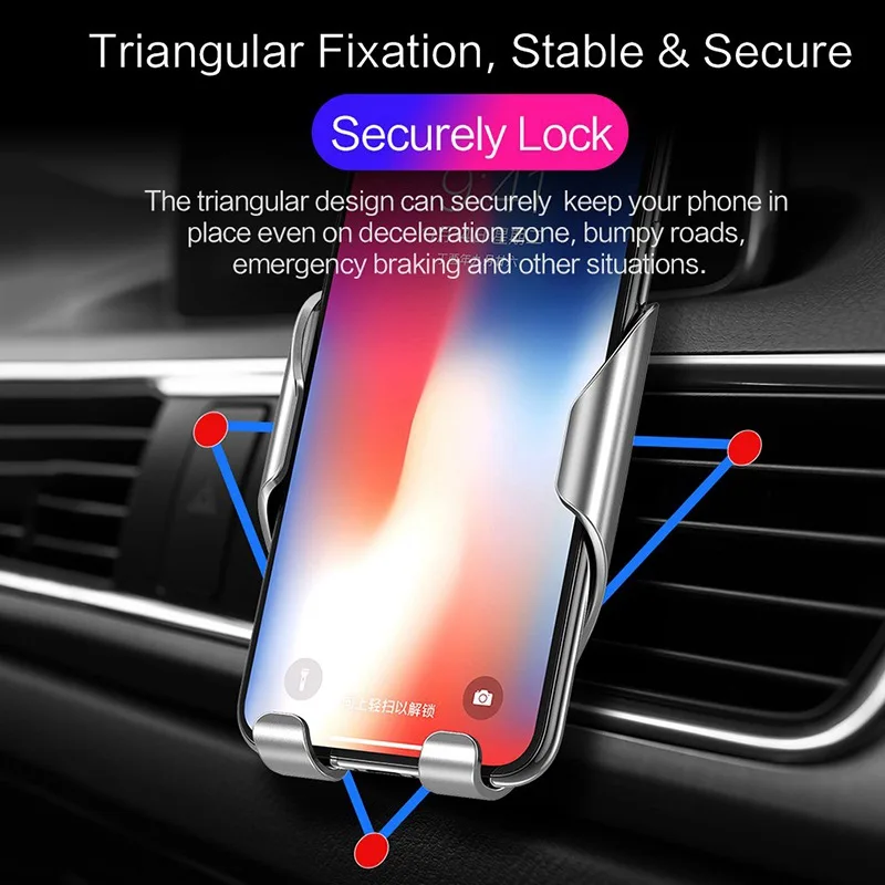 
Licheers free shipping mount holder car phone car holder mobile phone air vent mount holder car phone 