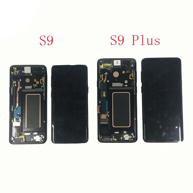 Tested Original Display for SAMSUNG Galaxy S9 Plus G965 G965F Full LCD Touch Screen Digitizer Assembly