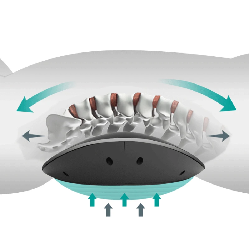 Электрический вибратор для массажа спины, устройства для массажа спины для облегчения боли в пояснице вдоль позвоночника