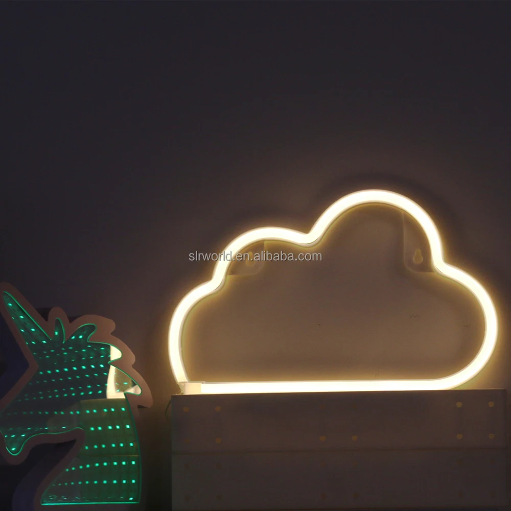 Wholesale Battery Powered High Quality Heart Shaped Led Neon Lights Led Neon Flex Sign Lighting and Circuitry Design 25*23.8cm