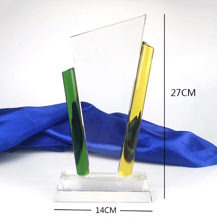 
3d laser block Crystal Trophy / Award / Plaque FOR ENGRAVING 