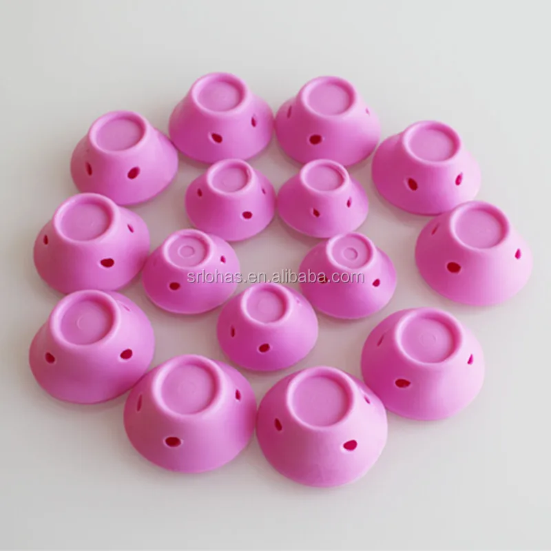 Silicone No Clip Hair Style Rollers