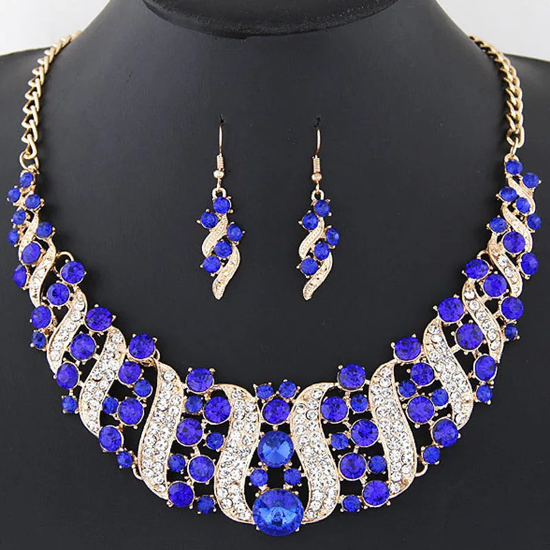 Factory wholesale top selling jewelry set gold plated