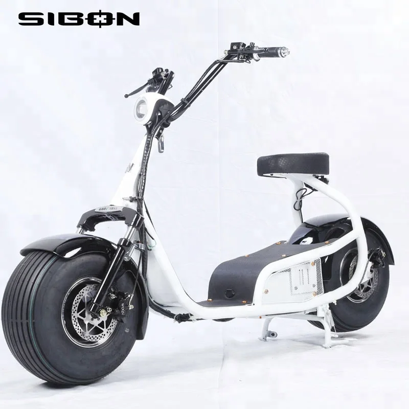 SIBON electric fat bike disc brake orange 1000w electric scooter adult