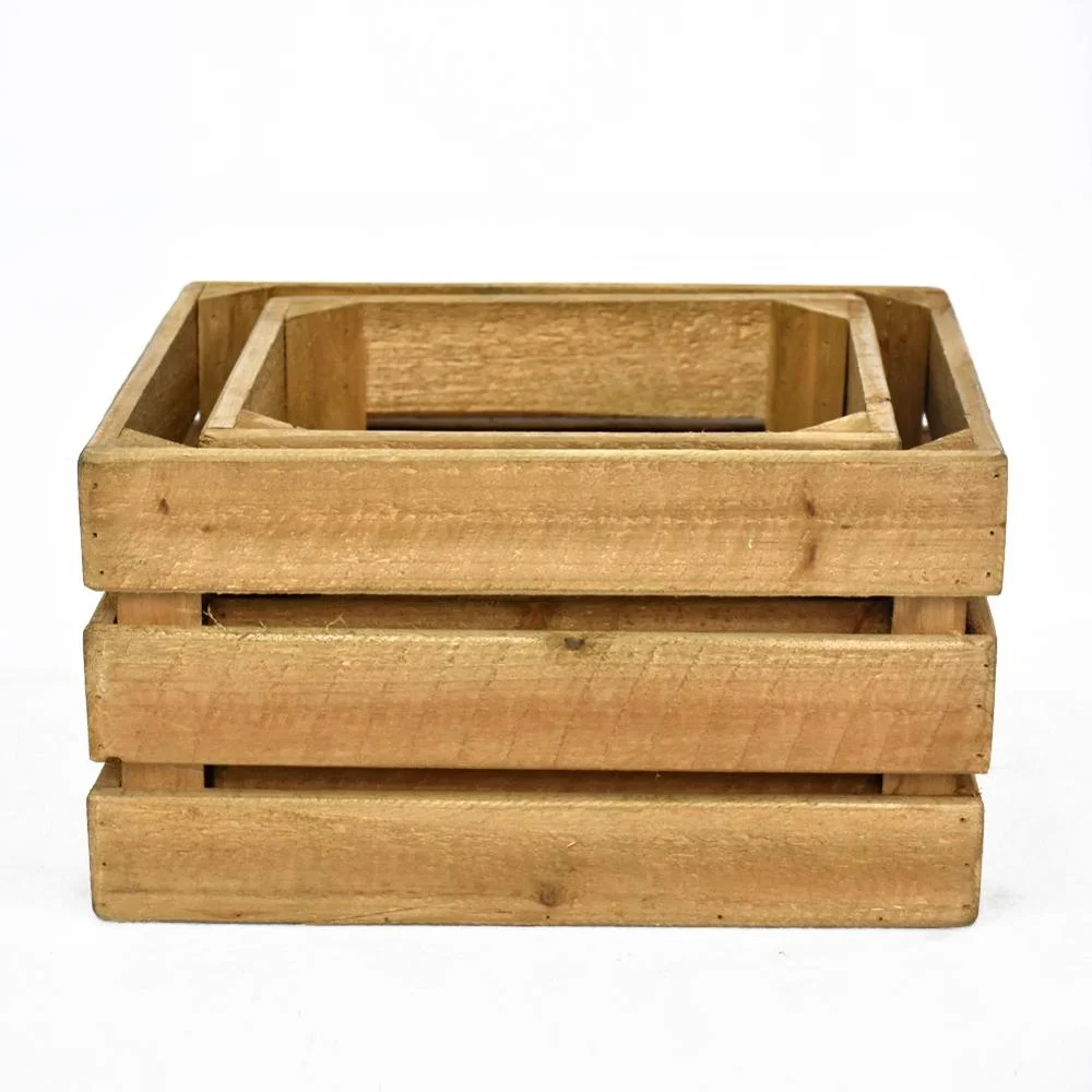 Luckywind wholesale USA hot-selling wooden industrial storage crate