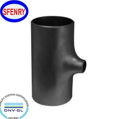 Sfenry ASME B16.9 Seamless Schedule 40 Schedule 80 Carbon Steel Reducing Tee