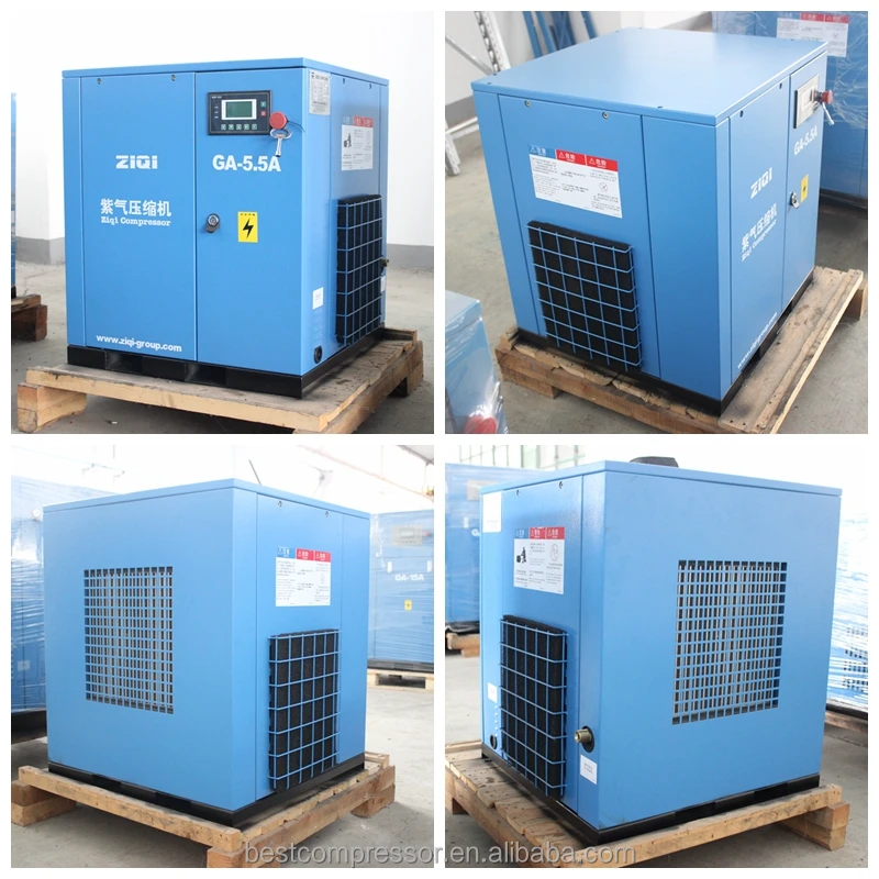 5.5kw 7hp Электрический Винтовой Воздушный Компрессор